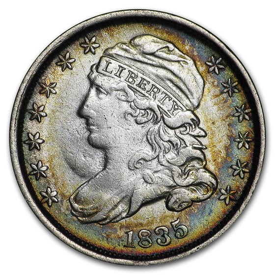 1835 Capped Bust Dime XF 1835 Capped Bust Dime XF